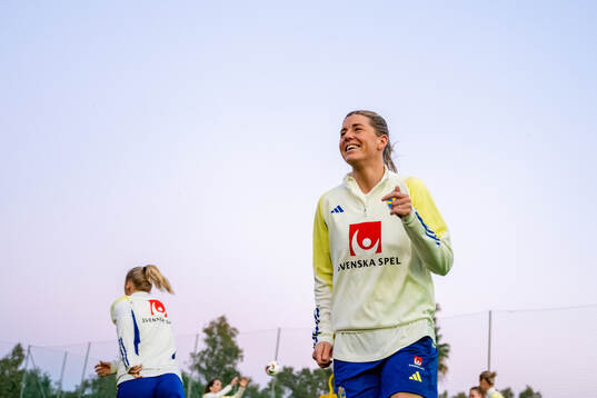 Olivia Schough of the women's national football team of