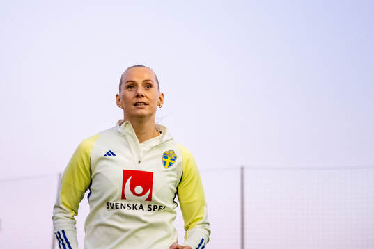Stina Blackstenius of the women's national football team of