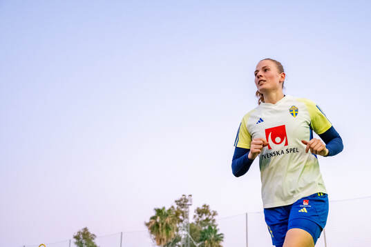 Tove Enblom of the women's national football team of Sweden