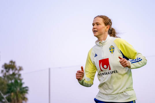 Emma Östlund of the women's national football team of