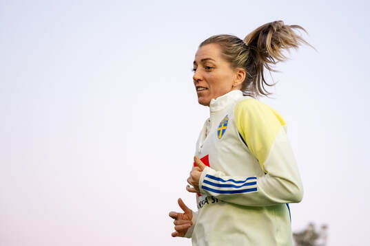 Linda Sembrant of the women's national football team of
