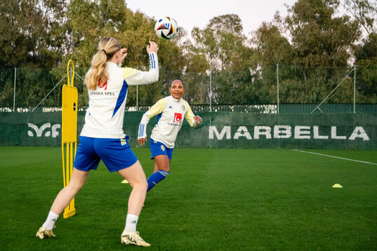 Madelen Janogy of the women's national football team of