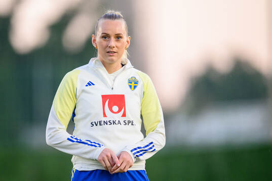Stina Blackstenius of Sweden of the women's national