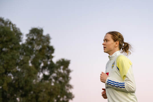 Emma Östlund of the women's national football team of