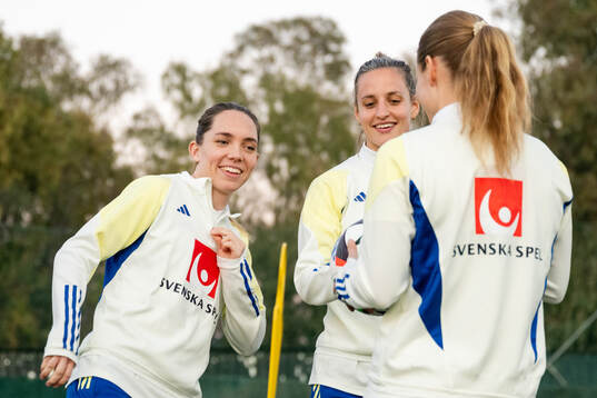 Elin Rubensson of the women's national football team of