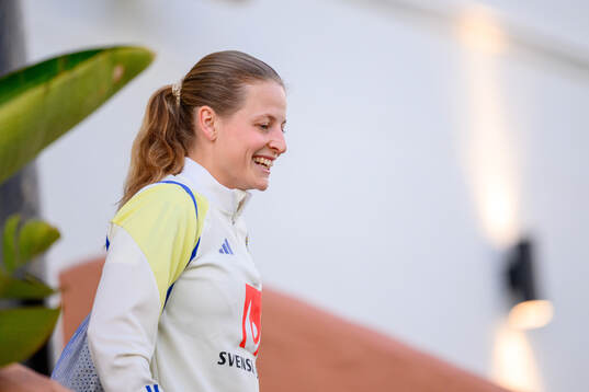 Anna Anvegård of Sweden of the women's national football
