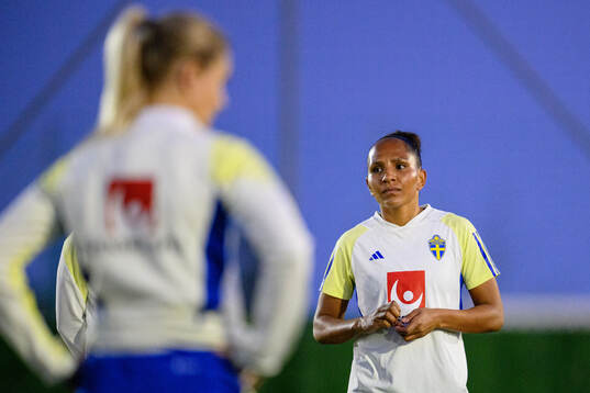 Madelen Janogy of Sweden of the women's national football