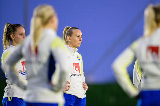 Stina Blackstenius of Sweden of the women's national
