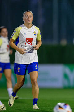 Hanna Bennison of Sweden of the women's national football