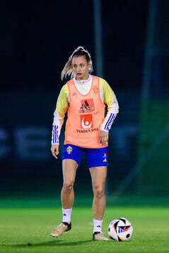 Nathalie Björn of Sweden of the women's national football