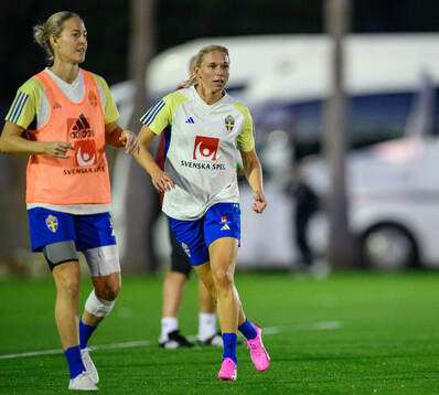 Jonna Andersson of Sweden of the women's national football