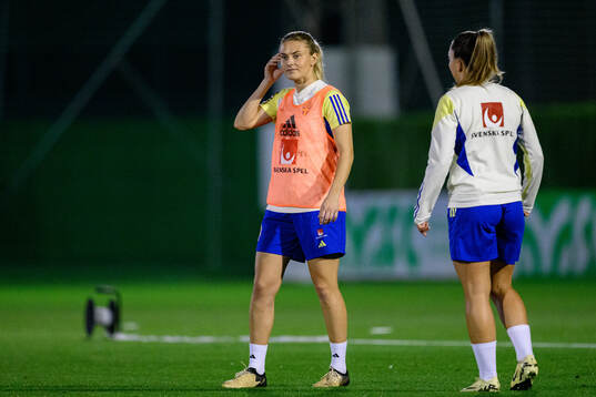 Amanda Nildén of Sweden of the women's national football