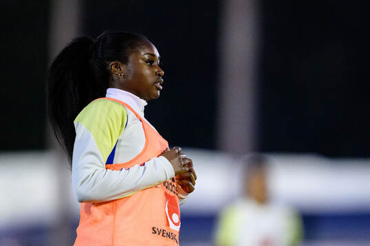 Monica Jusu Bah of Sweden of the women's national football