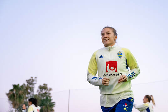 Filippa Angeldahl  of the women's national football team of