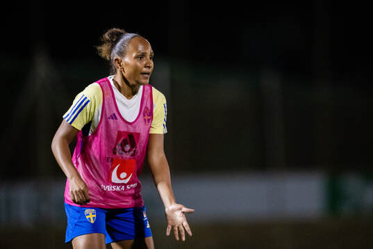 Madelen Janogy of the women's national football team of