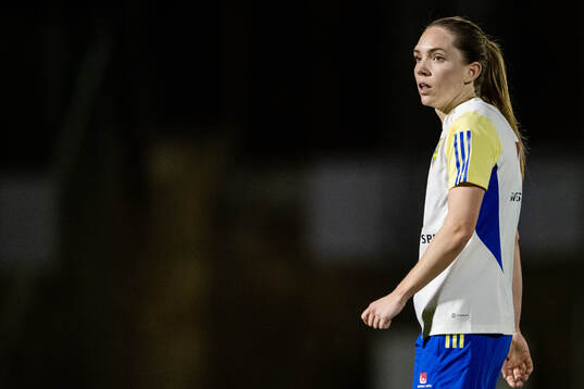 Elin Rubensson of the women's national football team of