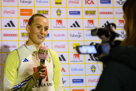 Stina Blackstenius of Sweden of the women's national