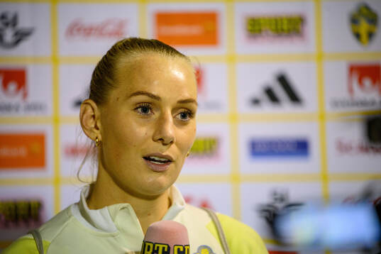 Stina Blackstenius of Sweden of the women's national