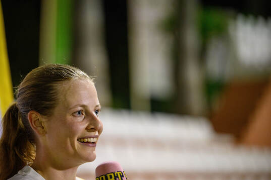 Anna Anvegård of Sweden of the women's national football