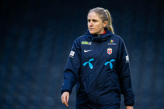 Gemma Grainger, head coach of the Norwegian women's