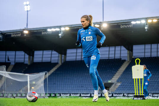 Ada Hegerberg of the Norwegian women's national football