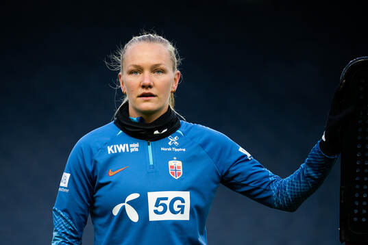 Frida Maanum of the Norwegian women's national football team