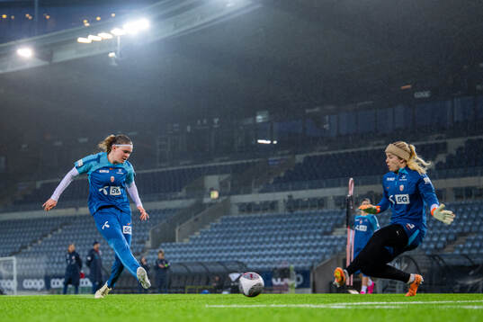 Signe Gaupset of the Norwegian women's national football