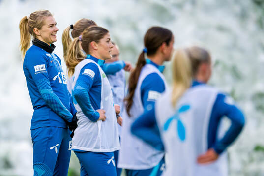Ada Hegerberg of the Norwegian women's national football