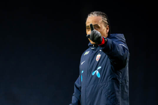 Lee Skyrme, assistant coach of the Norwegian women's