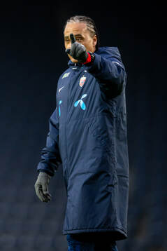 Lee Skyrme, assistant coach of the Norwegian women's