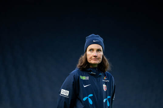 Ingvild Stensland, assistant coach of the Norwegian women's