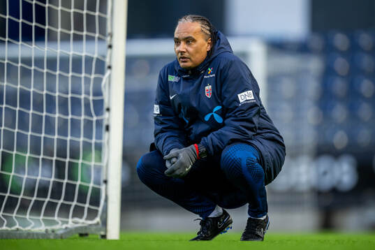 Lee Skyrme, assistant coach of the Norwegian women's