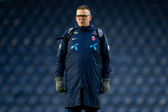 Henning Sverdrup, media officer of the Norwegian women's