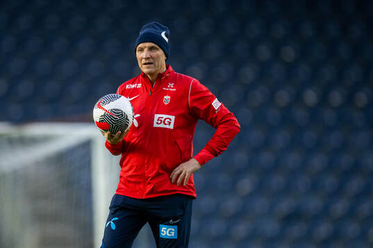 John Konstad, kit manager of the Norwegian women's national