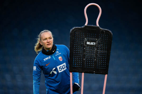 Frida Maanum of the Norwegian women's national football team