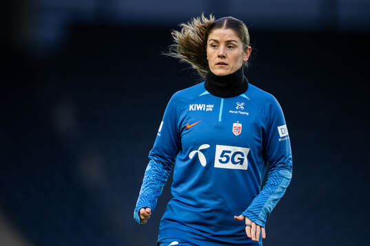 Maren Mjelde of the Norwegian women's national football team