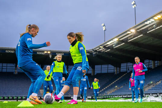 Maren Mjelde of the Norwegian women's national football team