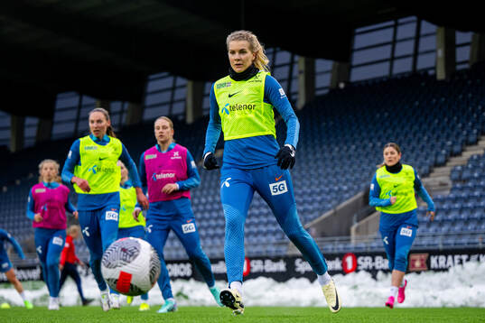 Ada Hegerberg of the Norwegian women's national football