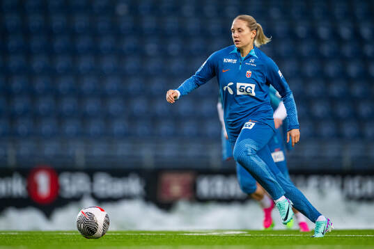 Lisa Fjeldstad Naalsund of the Norwegian women's national
