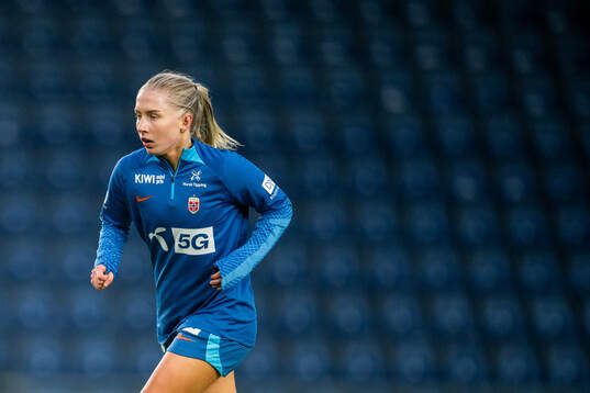 Thea Bjelde of the Norwegian women's national football team