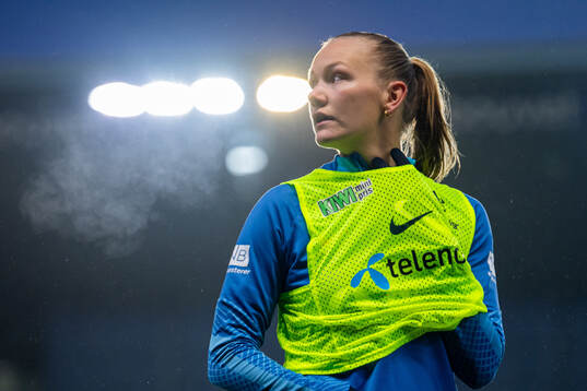 Frida Maanum of the Norwegian women's national football team