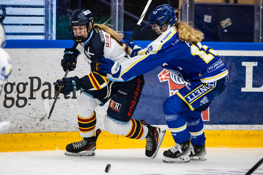Djurgårdens Linnea Natt Och Dag och Leksands Ida Press