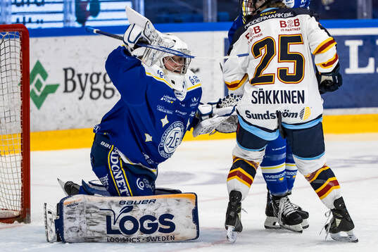 Leksands målvakt Ellen Jonsson