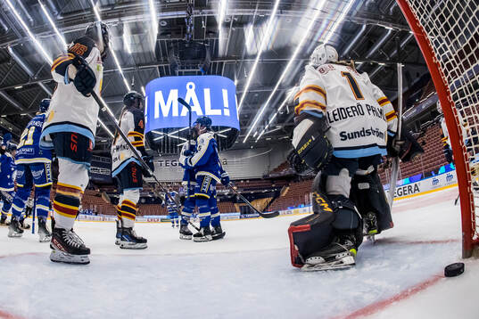 Leksands Nathalie Lidman jublar
