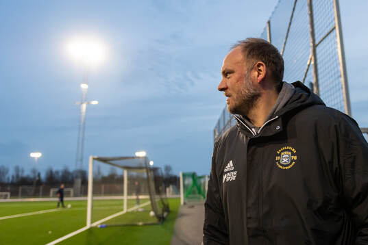 Ängelholms tränare Andreas Granqvist