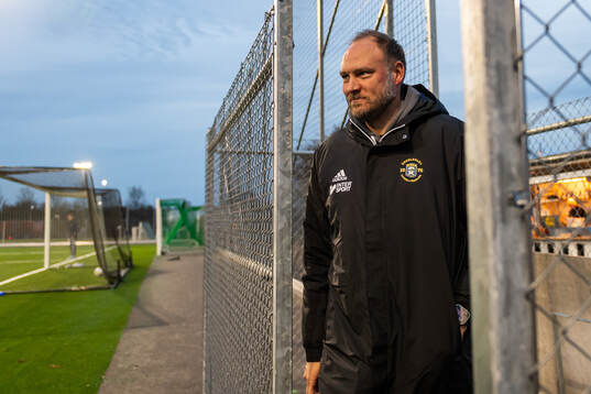 Ängelholms tränare Andreas Granqvist