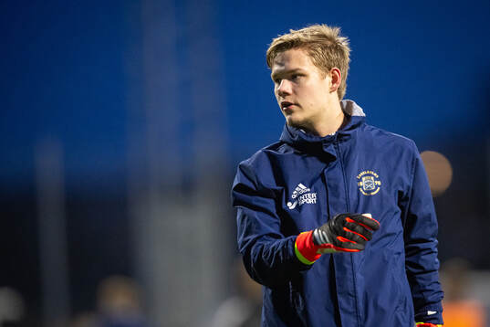 Ängelholms målvakt Lukas Bornandersson