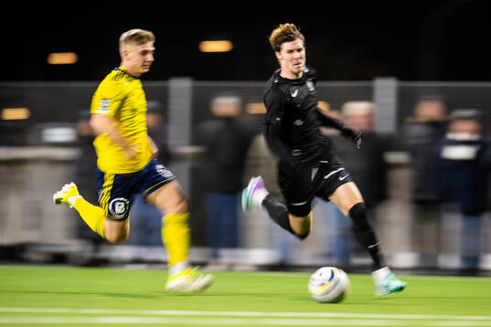Ängelholms William Lindberg och Landskrona BOISs Samuel