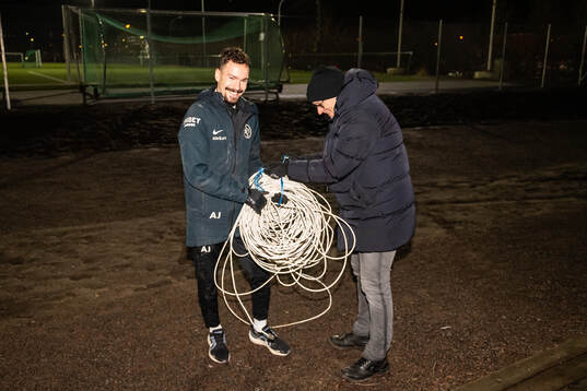 Landskrona BOISs assisterande tränare Amir Jakirlic och