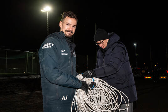 Landskronas assisterande tränare Amir Jakirlic och